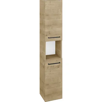 Koupelnový nábytek Dřevojas Vysoká skříň DOS SVD2O 35 - D09 Arlington / Úchytka T06 / D09 Arlington / Pravé