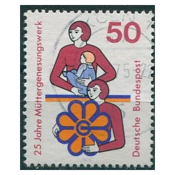 Poštovní známka (1975) MiNr. 831 - O - Německo - 25. výročí "Müttergenesungswerk" (1)