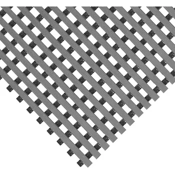 Rohožka Šedá protiskluzová univerzální rohož (role) - 10 m x 120 cm x 1,2 cm