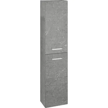 Koupelnový nábytek Dřevojas Vysoká skříň DOOR SV1D2 35 - D20 Galaxy / Úchytka T01 / D20 Galaxy / Pravé