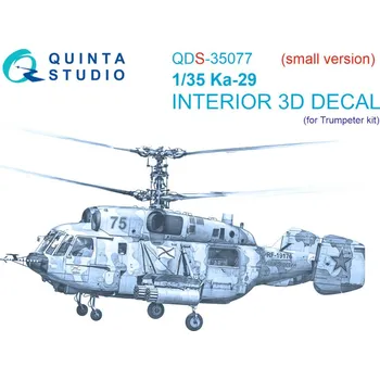 Plastikový model 1/35 Ka-29 3D-Printed&col. Interior (TRUMP) SMALL