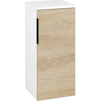 Koupelnový nábytek Dřevojas Nízká skříňka DOS SND 35 - N01 Bílá lesk / Úchytka T07 / D15 Nebraska / Pravé