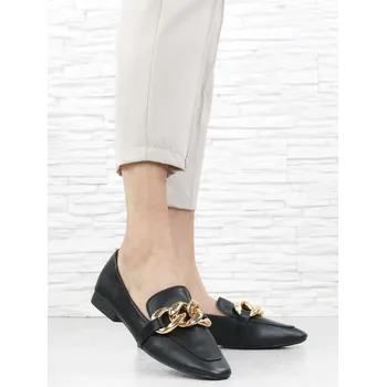 Dámské mokasíny Lemon Tree Černé mokasíny BL043B Velikost: 40