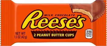 Čokoládová tyčinka Reese's Milk Chocolate 2 Peanut Butter Cups 42 g