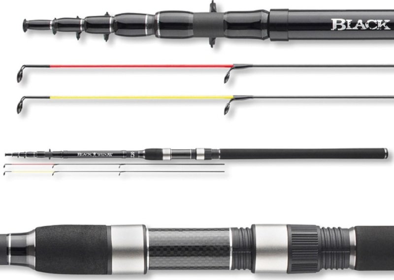 Daiwa Black Widow Tele Carp Telescopische Hengel - Hengelsport Wesdijk
