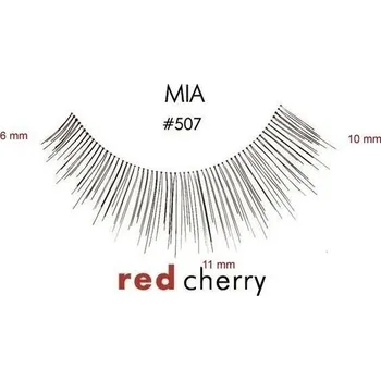 Kosmetická sada Nalepovací řasy Red Cherry 507 MIA