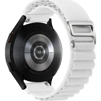 Příslušenství k chytrým hodinkám eses Alpský tah - Bílý, 18 mm