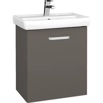 Koupelnový nábytek Dřevojas Koupelnová skříňka DOOR SZD 55 - N06 Lava / Úchytka T01 / N06 Lava / Pravé