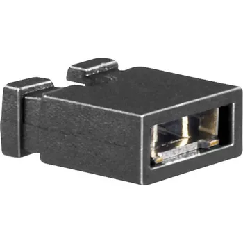 Elektrický konektor BKL Electronic 2604009 zkratovací můstek Rastr (rozteč): 2.54 mm Počet kontaktů v řadě:2 Množství: 100 ks