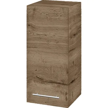 Koupelnový nábytek Dřevojas Horní skříňka SYD 35 - D21 Tobacco / Úchytka T02 / D21 Tobacco / Levé