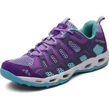 Pánská obuv Kontrastní sandály unisex síťované sneakers prodyšné Barva: Fialová, Velikost: 40