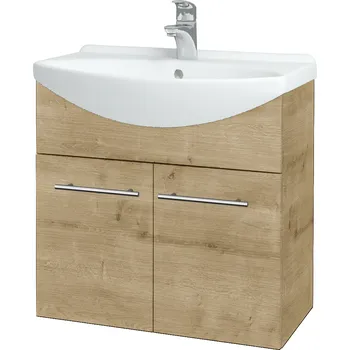 Koupelnový nábytek Dřevojas Koupelnová skříňka TAKE IT SZD2 65 - D09 Arlington / Úchytka T02 / D09 Arlington