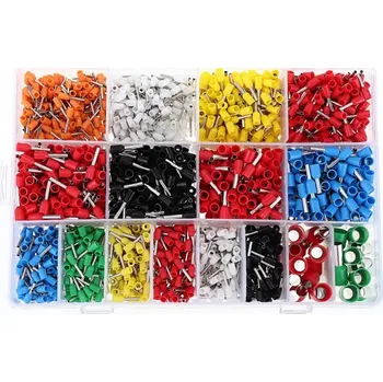 elektrický kabel Sada krimpovacích kabelových koncovek dutinky - 2120 kusů