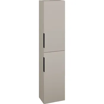 Koupelnový nábytek Dřevojas Vysoká skříň DOS SV1D2 35 - N07 Stone / Úchytka T07 / N07 Stone / Pravé