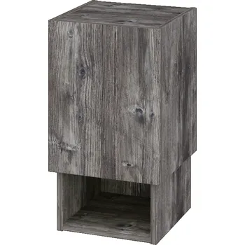 Koupelnový nábytek Dřevojas Horní skříňka INVENCE SYDO 35 - D10 Borovice Jackson / D10 Borovice Jackson / Levé