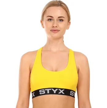 Podprsenka Dámská podprsenka Styx sport žlutá (IP1068) L Možnost vrácení zboží ZDARMA do 120 dnů!