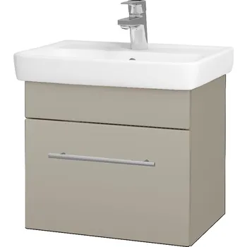 Koupelnový nábytek Dřevojas Koupelnová skříňka SOLO SZZ 50 - M05 Béžová mat / Úchytka T02 / M05 Béžová mat