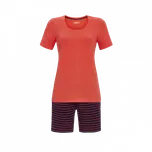 Pyžamo krátké RINGELLA (3221309-03), Velikost 38, Barva červená