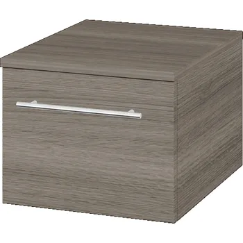 Koupelnový nábytek Dřevojas Nízká skříňka DOS SNZ1 40 - D03 Cafe / Úchytka T02 / D03 Cafe