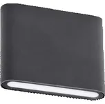 Redo Venkovní LED nástěnné svítidlo KLIPPE, š.11,5cm, IP54 Barva: tmavě hnědá