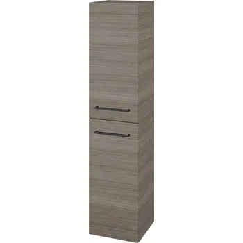 Koupelnový nábytek Dřevojas Vysoká skříň DOS SVD2 35 - D03 Cafe / Úchytka T06 / D03 Cafe / Levé