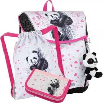 Set školních potřeb Bagmaster Prim 23 malý set, B panda