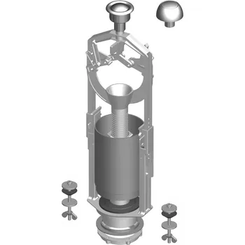 Ventil Myjava Vypouštěcí ventil TE 4543P/I chrom do WC kombi 621164 643448