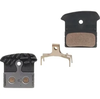 Brzda na kolo SHIMANO destičky brzd SH BRM985 kovové, s pružinou+chladič