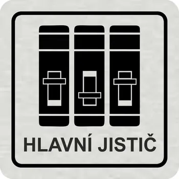 Samolepící etiketa Hlavní jistič