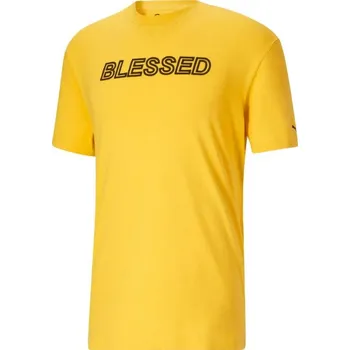 Pánské tričko Recenze PUMA Neymar Jr Blessed Tee žluté M