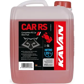RC vybavení Kavan Car RS 25% nitro žhavicí palivo 5 l