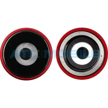 Náhradní kryt pro mobilní telefon iPhone 8 sklíčko kamery s rámečkem červené, originální a zpět 3 Kč s ATC Clubem