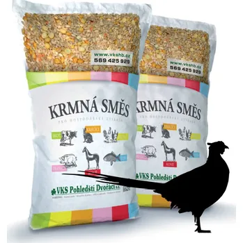 Krmivo pro hospodářské zvíře Krmná směs pro bažanty BŽ1 Plus - jemná drť