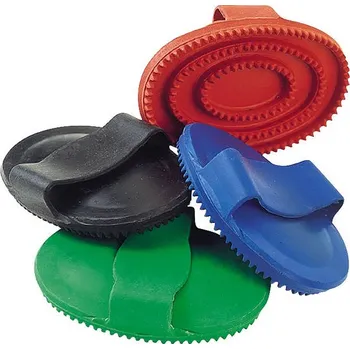 Čištění pro koně Gumové hřbílko velké barva: červená