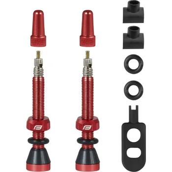 ventilky ventilky FORCE pro bezdušový systém 2xFV 44mm,červ