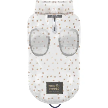 Obleček pro psa MILK&PEPPER Pláštěnka pro psy Thelma gold Velikost: 35