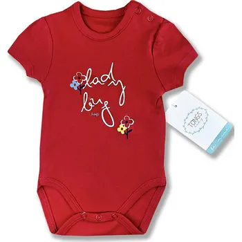 Tongs baby Dětské body, krátký rukáv - Beruška Velikost: 62 (2-4m)