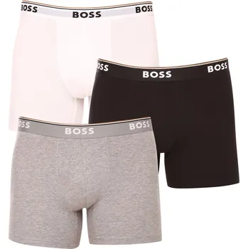 Boxerky 3PACK pánské boxerky BOSS vícebarevné (50475282 999) M Možnost vrácení zboží ZDARMA do 120 dnů!