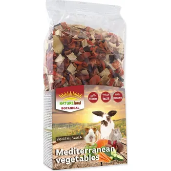 Krmivo pro hlodavce Pochoutka NATURE LAND Botanical středomořská zelenina (150g)