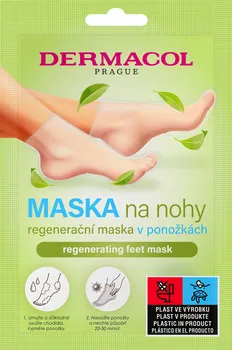Kosmetika na nohy Dermacol Regenerating Feet Mask regenerační maska na nohy v ponožkách 1 pár