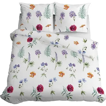 Povlečení Saténové Bavlněné povlečení rozměr 200x220 WZ 4040 B Detex