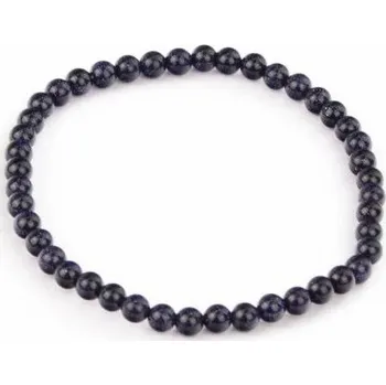 Náramek Avanturín Bluesand - 4mm