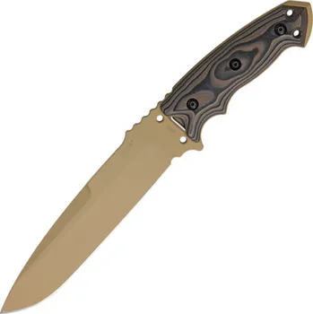 lovecký nůž Hogue EX-F01 DE Drop Point Dark Earth Camo G10