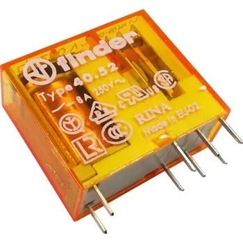 Relé Relé 230V 2 x 250V / 8A 40.52.8.230.000 Finder