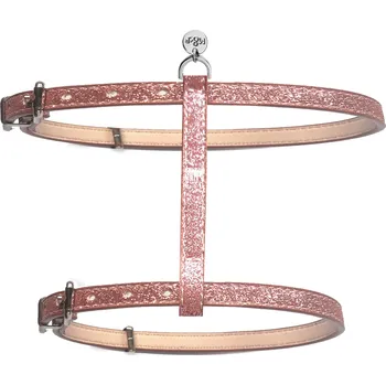 Postroj pro psa MILK&PEPPER Postroj pro kočky Stardust Rose