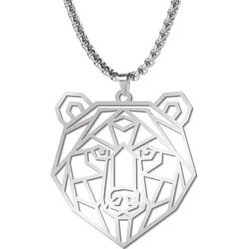 Náhrdelník Přívěskynakrk.cz Ocelový náhrdelník BEAR