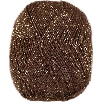 Příze Borgo de Pazzi Amore Drago 5 Hnědá (Recyklovaná příze Amore Drago 5 Marrone)