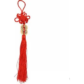 Svícen Feng Shui závěs - 2 mince