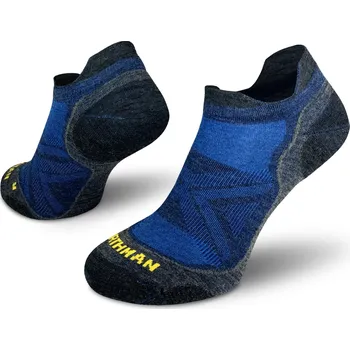 Pánské ponožky Northman Běžecké antibakteriální ponožky Run Merino PRO Low Velikost: 39-41 Modré Profesionální Běžecké Merino Ponožky