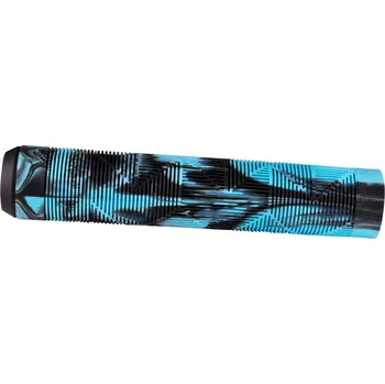 grip madla FORCE BMX145 gumová, černo-modrá, balená